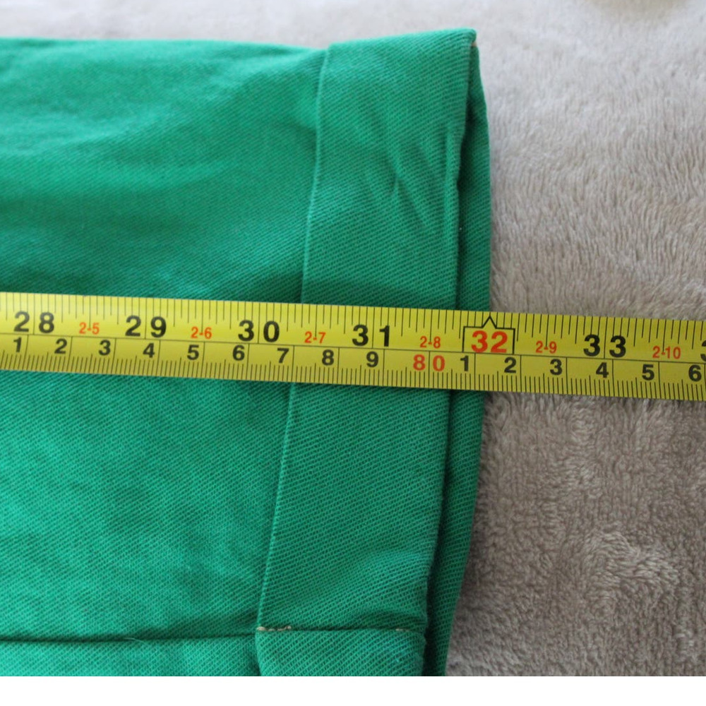 NWT Bonpoint Boys Lester Pants High Rise Cotton Linen Green Straight Trouser 12 - Picture 10 of 11